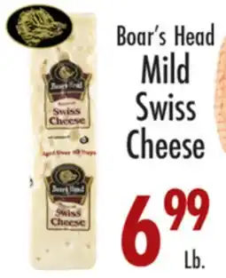 Garden Fresh Market Boar's Head Mild Swiss Cheese offer