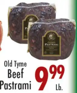 Garden Fresh Market Old Tyme Beef Pastrami offer