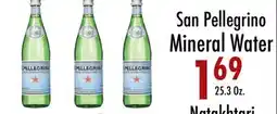 Garden Fresh Market San Pellegrino Mineral Water offer