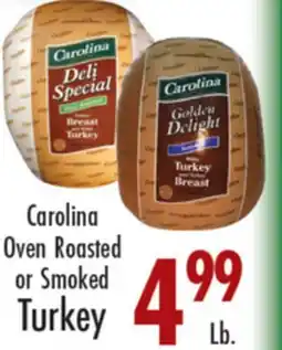 Garden Fresh Market Carolina Oven Roasted or Smoked Turkey offer