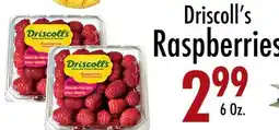 Garden Fresh Market Driscoll's Raspberries offer