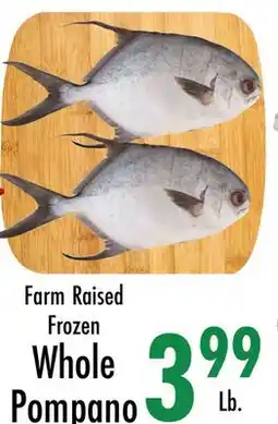 Garden Fresh Market Farm Raised Frozen Whole Pompano offer