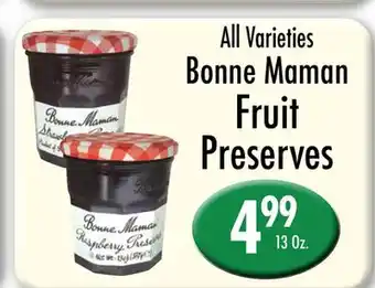 Garden Fresh Market All Varieties Bonne Maman Fruit Preserves offer