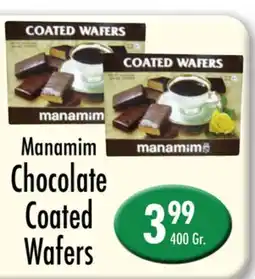 Garden Fresh Market Manamim Chocolate Coated Wafers offer