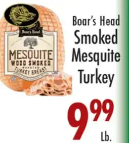 Garden Fresh Market Boar's Head Smoked Mesquite Turkey offer
