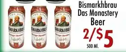 Garden Fresh Market Bismarkhbrau Das Monastery Beer offer