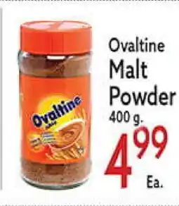 World Fresh Market Ovaltine Malt Powder offer
