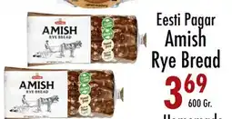 Garden Fresh Market Eesti Pagar Amish Rye Bread offer