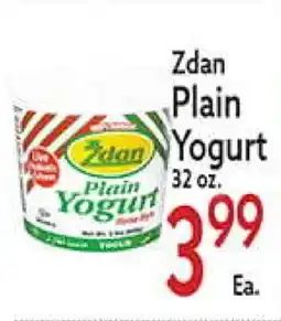 World Fresh Market Zdan Plain Yogurt offer