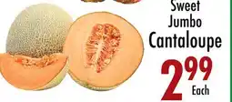 Garden Fresh Market Sweet Jumbo Cantaloupe offer