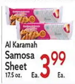 World Fresh Market Al Karamah Samosa Sheet offer
