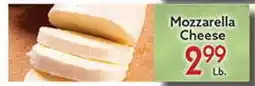 World Fresh Market Mozzarella Cheese offer
