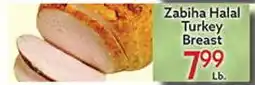 World Fresh Market Zabiha Halal Turkey Breast offer
