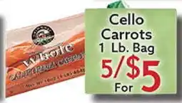World Fresh Market Cello Carrots offer