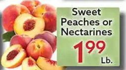 World Fresh Market Sweet Peaches or Nectarines offer