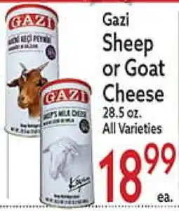 World Fresh Market Gazi Sheep or Goat Cheese offer