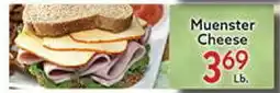 World Fresh Market Muenster Cheese offer