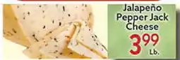 World Fresh Market Jalapeño Pepper Jack Cheese offer