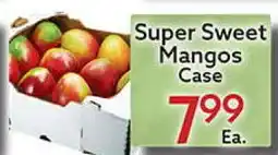 World Fresh Market Super Sweet Mangos Case offer