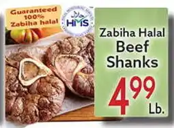 World Fresh Market Zabiha Halal Beef Shanks offer