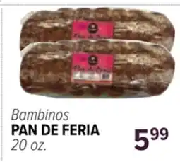 Cermak Fresh Market Bambinos PAN DE FERIA offer