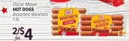 Cermak Fresh Market Oscar Mayer HOT DOGS offer