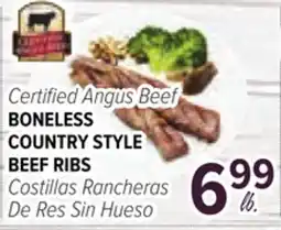 Cermak Fresh Market Certified Angus Beef BONELESS COUNTRY STYLE BEEF RIBS offer
