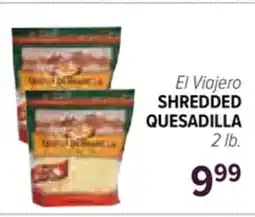 Cermak Fresh Market El Viajero SHREDDED QUESADILLA offer