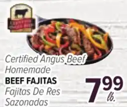 Cermak Fresh Market Certified Angus Beef Homemade BEEF FAJITAS offer
