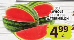 Cermak Fresh Market WHOLE SEEDLESS WATERMELON offer