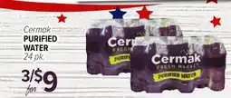 Cermak Fresh Market Cermak PURIFIED WATER offer