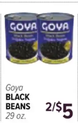 Cermak Fresh Market Goya BLACK BEANS offer