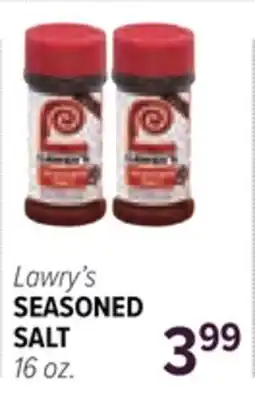 Cermak Fresh Market Lawry's SEASONED SALT offer