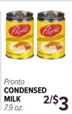 Cermak Fresh Market Pronto CONDENSED MILK offer
