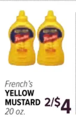 Cermak Fresh Market French's YELLOW MUSTARD offer