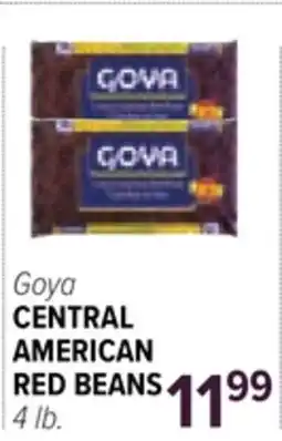 Cermak Fresh Market Goya CENTRAL AMERICAN RED BEANS offer