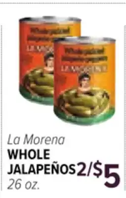 Cermak Fresh Market La Morena WHOLE JALAPEÑOS offer