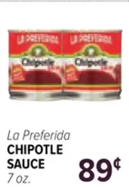 Cermak Fresh Market La Preferida CHIPOTLE SAUCE offer