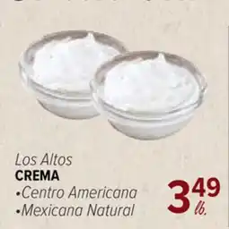 Cermak Fresh Market Los Altos CREMA offer