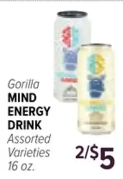 Cermak Fresh Market Gorilla MIND ENERGY DRINK offer