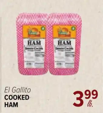 Cermak Fresh Market El Gallito COOKED HAM offer
