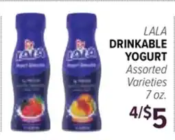 Cermak Fresh Market LALA DRINKABLE YOGURT offer