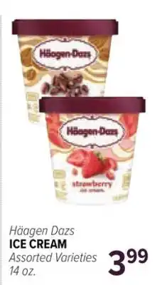 Cermak Fresh Market Häagen Dazs ICE CREAM offer