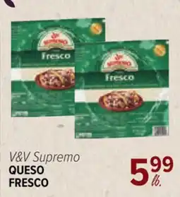Cermak Fresh Market V&V Supremo QUESO FRESCO offer