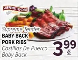 Cermak Fresh Market Supreme Tender BABY BACK PORK RIBS offer