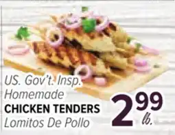 Cermak Fresh Market U.S. Gov't. Insp. Homemade CHICKEN TENDERS offer