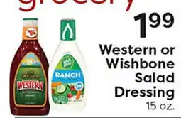 Rich's Fresh Market Western or Wishbone Salad Dressing offer