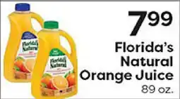 Rich's Fresh Market Florida's Natural Orange Juice offer