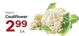 Rich's Fresh Market Organic Cauliflower offer