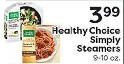 Rich's Fresh Market Healthy Choice Simply Steamers offer